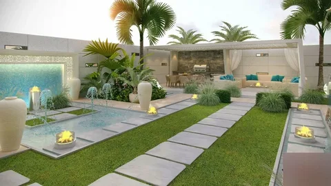 Villa Landscaping Dubai – Elegant Garden and Outdoor Design