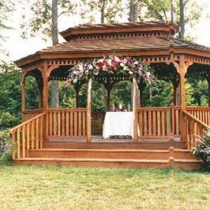 Luxury gazebo custom design in Dubai with modern outdoor seating and premium materials