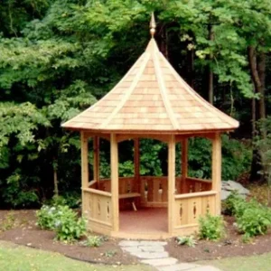 Custom gazebo construction in Dubai with modern design and durable materials